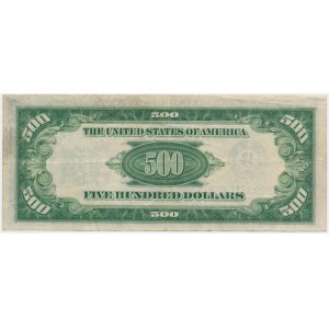 États-Unis, Boston, 500 $ 1934 - A - Julian &amp; Morgenthau