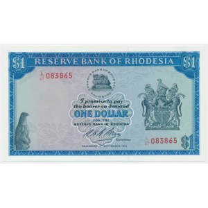 Rhodesia, 1 Dollar 1974
