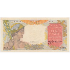 French Indochina, 100 piastres (1949-54)