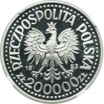 200.000 złotych 1993 Kazimierz IV Jagiellończyk, Półpostać - NGC PF70 ULTRA CAMEO