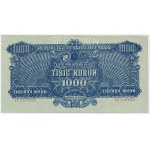Czechoslovakia, 100-1.000 Korun 1944 (2 pcs.) - SPECIMEN