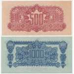 Czechoslovakia, 20-1.000 Korun 1944 (4 pcs.) - SPECIMEN