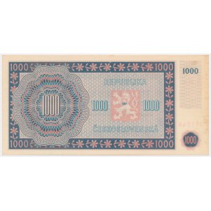 Czechoslovakia, 1.000 Korun 1945