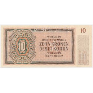 Bohemia & Moravia, 10 Korun 1942 - SPECIMEN -