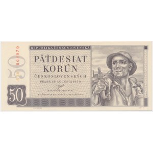 Czechoslovakia, 50 Korun 1950