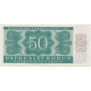 Czechoslovakia, 50 Korun 1950 - SPECIMEN -