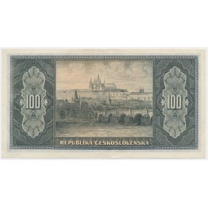Czechoslovakia, 100 Korun (1945)