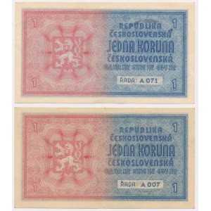 Bohemia & Moravia, 1 Koruna (1939)