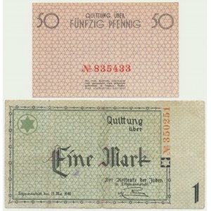 50 Fenig und 1 Mark 1940 (2 Stück).