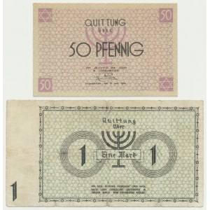 50 Fenig und 1 Mark 1940 (2 Stück).