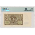 10 złotych 1940 - WZÓR - Ser.C 0000000 - PMG 64 - BARDZO RZADKI