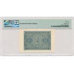 1 złoty 1941 - BE - PMG 66 EPQ - niski numer