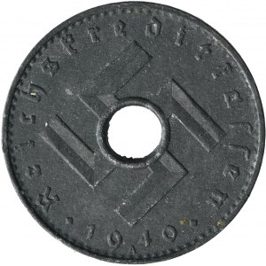 Germany, Third Reich, 5 Reichspfennig 1940 A - military issue - RARE