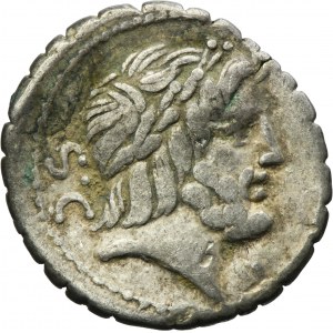 Roman Republic, Q. Antonius Balbus, Denarius serratus