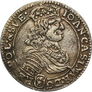 John II Casimir, 1/4 Thaler Bromberg 1668 TLB