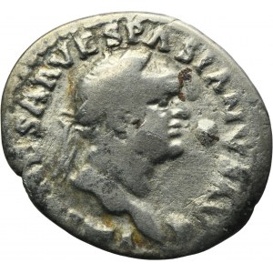 Roman Imperial, Vespasian, Denarius