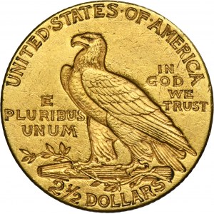 USA, 2 1/2 Dollar Philadelphia 1926 - Indian Head