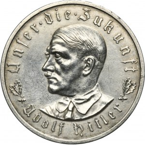 Germany, Third Reich, Medal Adolf Hitler rise to power 1933
