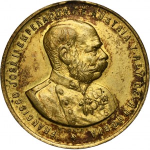 Austria-Hungary, Franz Joseph I, Medal of the Society of Saint Martin, 1902