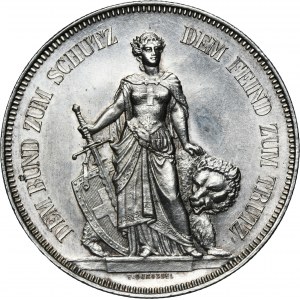 Switzerland, 5 Francs (Shooting Thaler) Bern 1885 - Bern shooting festival