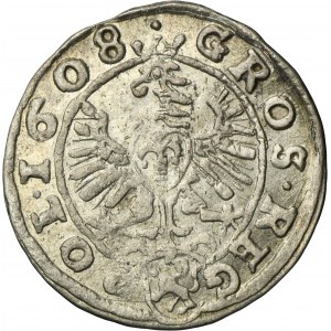 Sigismund III Vasa, Groschen Krakau 1608