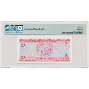 Burundi, 20 Francs 1991 - PMG 66 EPQ