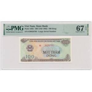 Vietnam, 100 Dong (1991) PMG 67 EPQ