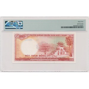 Southern Vietnam, 100 Dongs (1966) - PMG 64