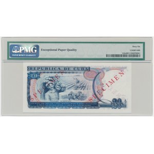 Cuba, 20 Pesos 1991 - SPECIMEN - PMG 66 EPQ