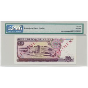 Cuba, 50 Pesos 1990 - SPECIMEN - PMG 66 EPQ