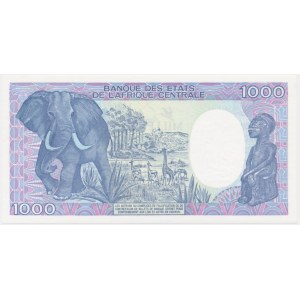 Chad, 1.000 Francs 1992