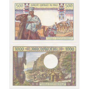 Mali, 500-1.000 Francs (1970-1984) (2 pcs.)