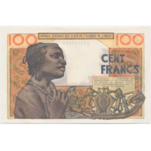 États d'Afrique de l'Ouest, Bénin, 100 francs 1961