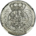 August III Saxon, 1/24 Talara (groschen) Leipzig 1753 EDC L - NGC MS63