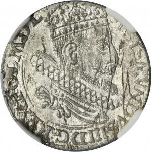 Sigismund III Vasa, Groschen Krakau 1604 - NGC MS62