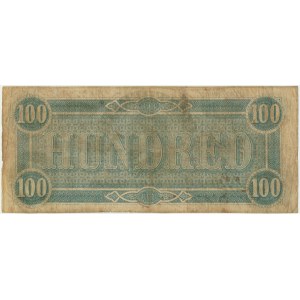 USA, Confederate States America, Virginia, 100 Dollars 1864