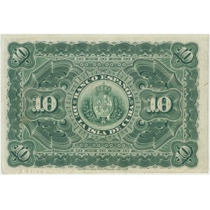 Cuba, 10 pesos 1896