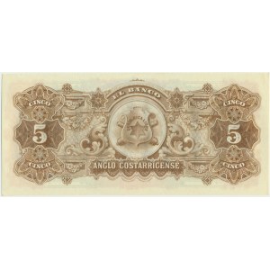Costa Rica, 5 Colones (1903-1919)