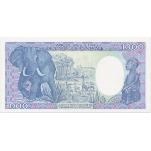 Congo, 1.000 francs 1985