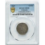 Sigismund II August, Groschen Vilnius 1547 - L/LITVA - PCGS VF25