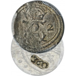 Johannes II. Kasimir, Zweiköpfig Wilna 1652 - PCGS AU53 - RARE