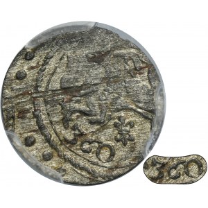 Johannes II. Kasimir, Zweiköpfig Wilna 1652 - PCGS AU53 - RARE