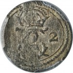 Johannes II. Kasimir, Zweiköpfig Wilna 1652 - PCGS AU53 - RARE
