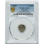 Johannes II. Kasimir, Zweiköpfig Wilna 1652 - PCGS AU53 - RARE
