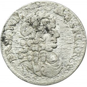 Germany, Brandenburg-Prussia, Friedrich Wilhelm, 6 Groschen Konigsberg 1683 HS