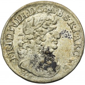 Germany, Brandenburg-Prussia, Friedrich Wilhelm, 6 Groschen Konigsberg 1683 HS