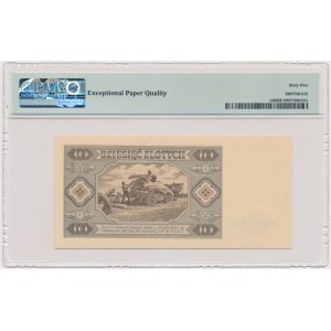 10 złotych 1948 - AW - PMG 65 EPQ