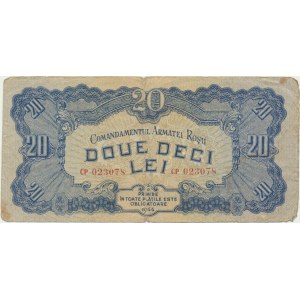 Romania, 20 Lei 1944