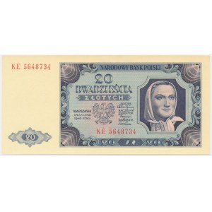 20 złotych 1948 - KE -
