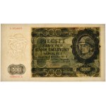 500 złotych 1940 - A - PMG 64